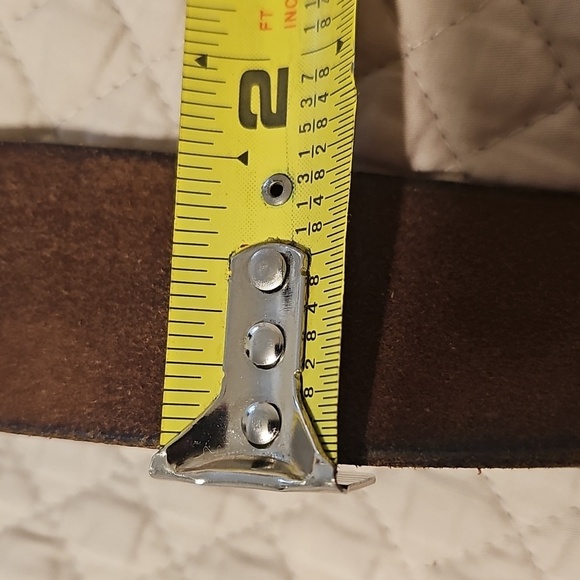 Abercrombie & Fitch Brown Leather Belt - Picture 10 of 12